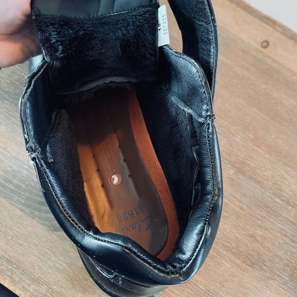 Clarks Men Boots with velcro closure 🖤 size 12 - Picture 6 of 9